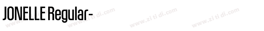 JONELLE Regular字体转换 JONELLE Regular字体转换
